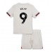 Chelsea Liam Delap #9 Bortedraktsett Barn 2025-26 Korte ermer (+ Korte bukser)